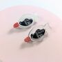Soy Sauce Fish Bottle Brooch Japan Bento Acrylic Sushi, thumbnail 3 of 12