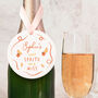 Personalised Last Spritz As A Miss Drinks Bottle Tag, thumbnail 1 of 7