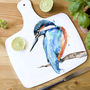 Inky Kingfisher Chopping Board, thumbnail 1 of 4