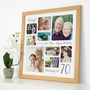 Personalised 70th Birthday Square Photo Collage, thumbnail 8 of 11