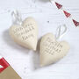 Personalised Heart Christmas Tree Decoration Gift, thumbnail 4 of 12