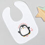 Personalised First Christmas Penguin Babygrow, thumbnail 5 of 7