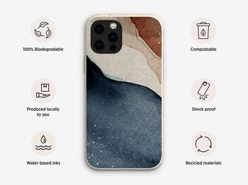 Watercolour Eco Friendly, Biodegradable Phone Case, 3 of 11