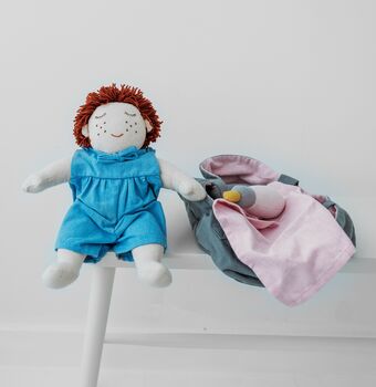 Fair Trade 'Skye' Baby Doll Play Set, 2 of 9