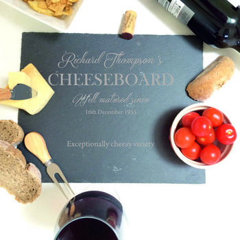 Personalised Slate Cheese Board, 3 of 4