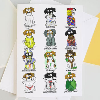 Jack Russell Terrier Birthday Card, 2 of 3
