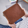 Personalised Leather iPad Travel Pouch, thumbnail 3 of 7
