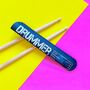 Drum Stick Holder Drummer Nutrition Fact Sheet, thumbnail 1 of 6