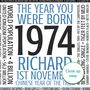 Personalised 50th Birthday Print Year Facts 1974 Gift, thumbnail 4 of 11