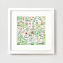 Map Of Bath Print By Hilary Yafai, thumbnail 1 of 8