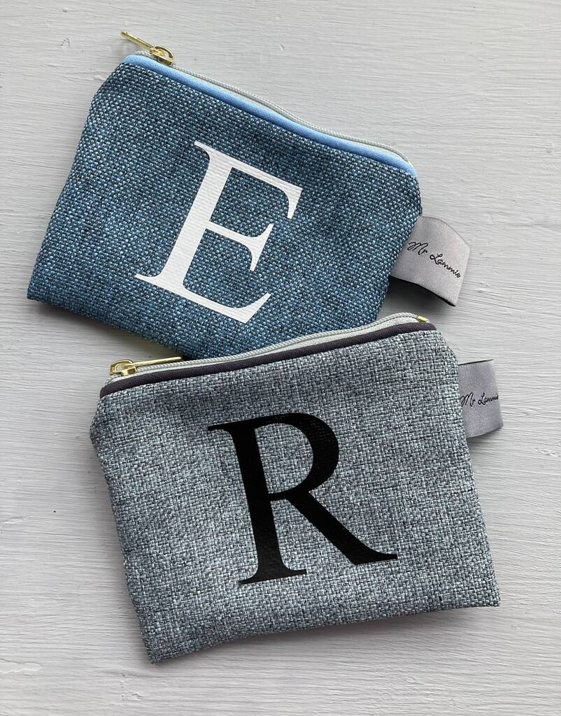 Personalised Men's Change Purse By Love Lammie & Co