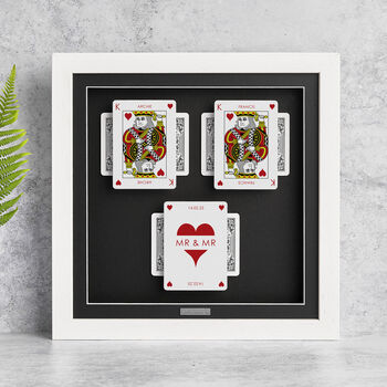 The Perfect Pair King And King Personalised Gift Frame, 4 of 12