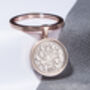 1931 95th Birthday Sixpence Coin Keyring Gift, thumbnail 3 of 6