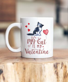 Cat Breed My Valentine Ceramic Mug, 2 of 6