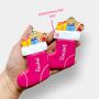 Personalised Christmas Stocking Letterbox Iced Cookie, thumbnail 3 of 12
