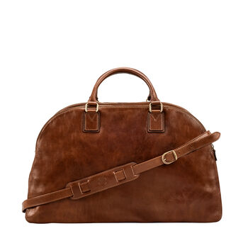 Large Ladies Leather Luggage Bag.'The Liliana L', 5 of 12