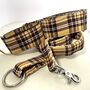Martingale In Camel Check Print, Available Lead, thumbnail 6 of 8
