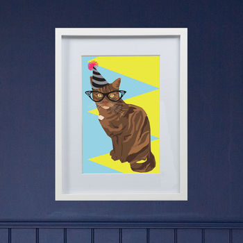 Personalised Cat Illustration, 4 of 4