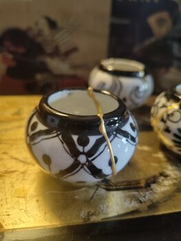 Set Of Kintsugi Pots, 4 of 4