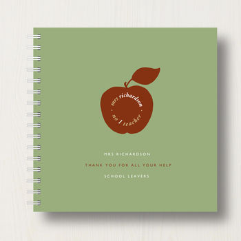 Personalised Teacher Memories Book Or Album, 11 of 12