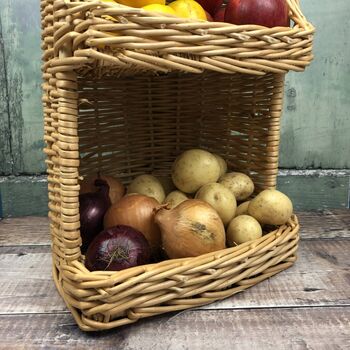 Willow Potato Hopper And Vegetable Storage Set, 10 of 10
