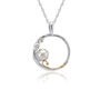 Oval Freshwater Pearl Pendant, thumbnail 1 of 3