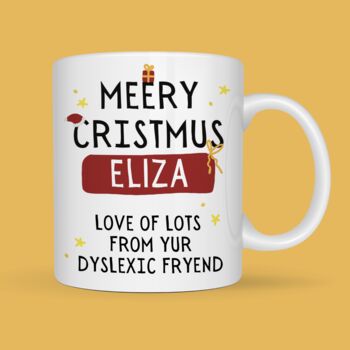 Personalised Funny Merry Christmas Mug, 4 of 7