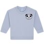 Babies Panda Organic Cotton Sweatshirt, thumbnail 6 of 6