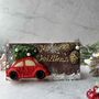 Vegan Christmas Tree Chocolate, Santa's Car Gift Box, thumbnail 5 of 9