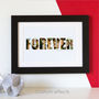 Personalised Forever Photo Gift Print, thumbnail 5 of 5