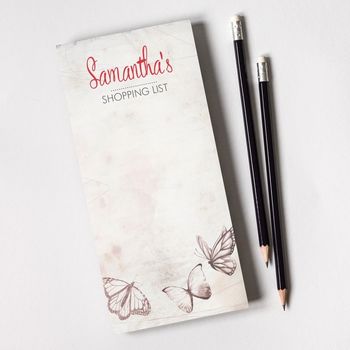 Personalised Notepads And Plain Pencils, 3 of 6