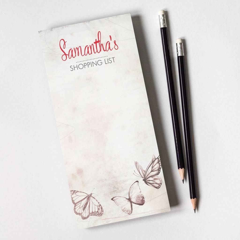 Personalised Notepads And Plain Pencils By Able Labels