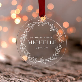 Personalised In Loving Memory Remembrance Decoration, 7 of 7