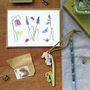 Bluebell And Ladybird Wooden Hanging Decoration, thumbnail 6 of 11