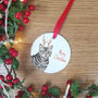 Cat Christmas Tree Decoration, thumbnail 4 of 7