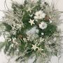 Everlasting Dried Flower Christmas Wreath, thumbnail 3 of 10