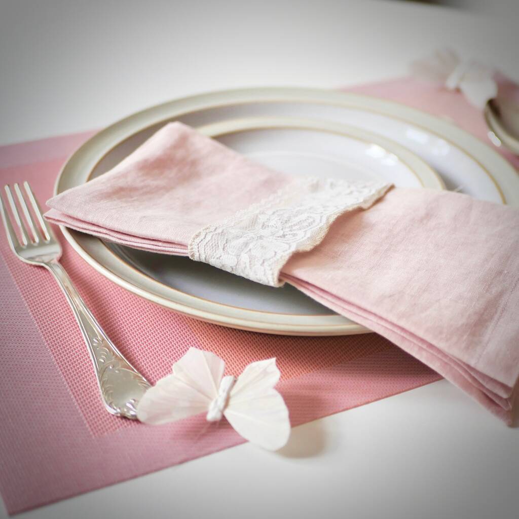 Pink Placemat By Dress For Dinner Tablescapes