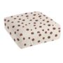 Hand Painted Linen Floor Cushion Cube In Polka Dot Print, thumbnail 9 of 12