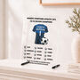 Custom Football Coach Team Acrylic Award, thumbnail 1 of 5