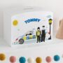 Personalised Police Officer Money Pot Piggy Bank, thumbnail 1 of 5