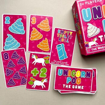 Unicorn Poo Card Game, 2 of 3