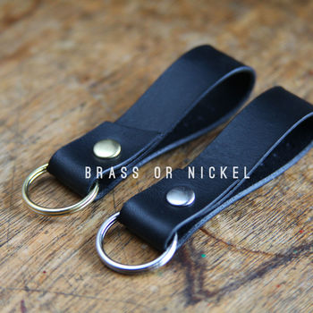 Personalised Leather Key Fob / Key Ring, 6 of 8