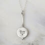 Personalised Sterling Silver Monogram Necklace, thumbnail 2 of 7
