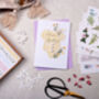 Diy Make Your Own Greeting Card Making Kit With Meadow Flowers, thumbnail 2 of 9