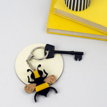 Bee Insect Keyring Or Keychain, 2 of 9