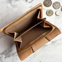 Women's Tan Leather Purse Rfid Secure, thumbnail 3 of 3