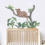 Baby Jaguar And Friends Wall Sticker, thumbnail 2 of 3