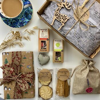 Festive Book And Tea Christmas Gift Box, 3 of 6