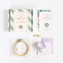 Christmas Wreath Cross Stitch Kit, thumbnail 10 of 10