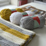 Learn To Crochet Blanket Kit, thumbnail 1 of 10